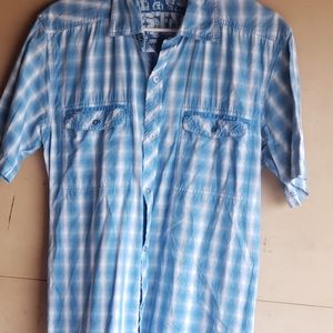 Nasty pig short sleeve flannel snap button shirt